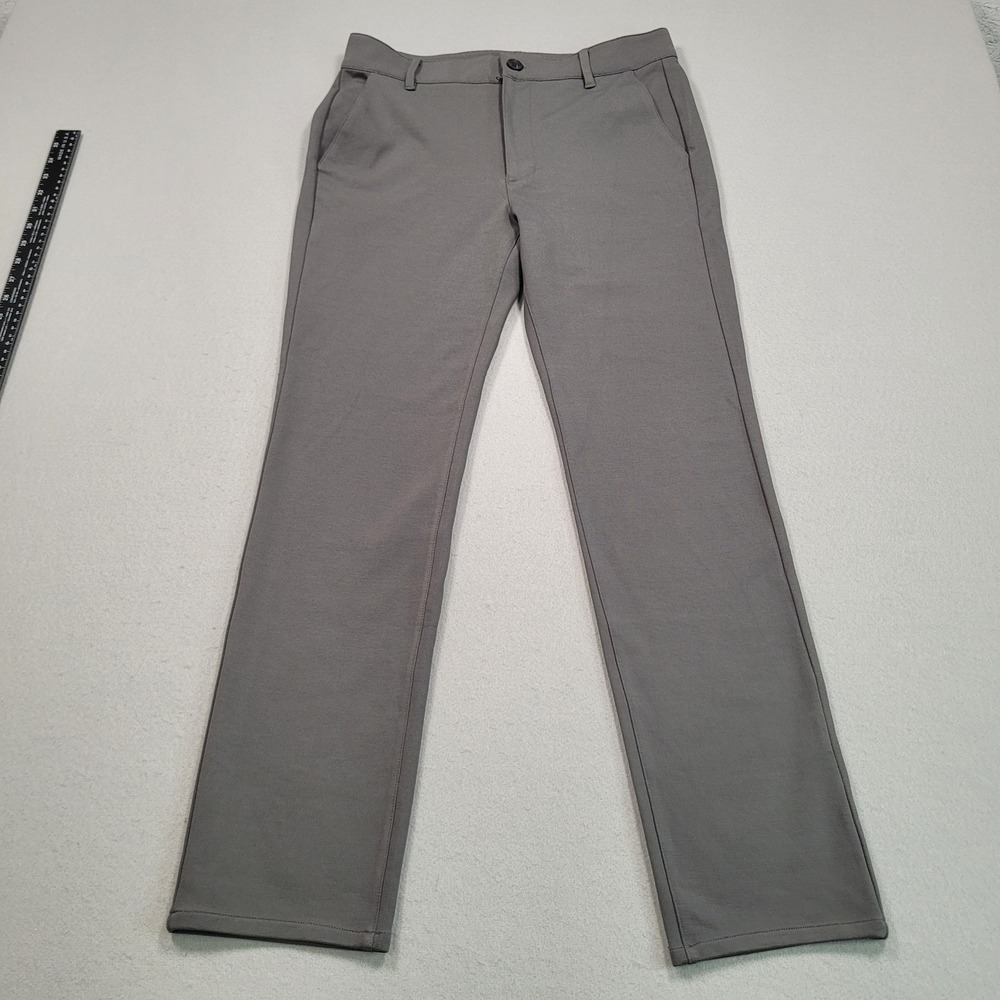 True Classic Mens Chino Pants Gray Slim Fit 31x30 New Stretch‎ Comfy